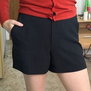 Aritzia Classic Black Women's Shorts